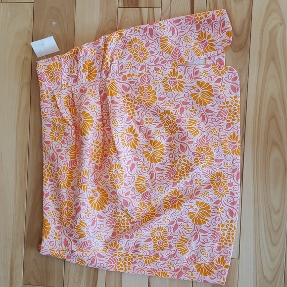 ZARA Linen blend floral skirt - Picture 5 of 9